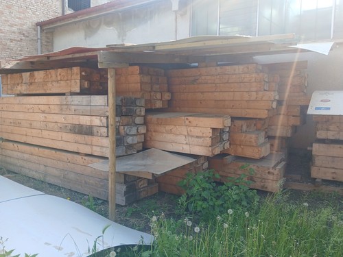 Travi legno lamellare - legno, 24x14