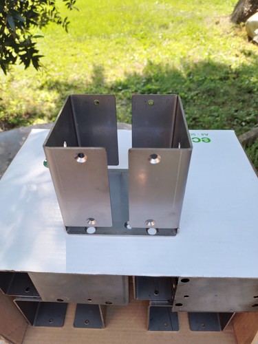 Supporti inox per travi - per,